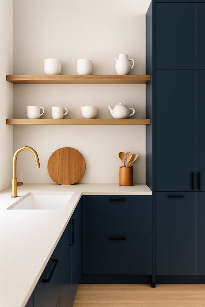 زیباشناسی آشنا در طراحی داخلی آشپزخانه